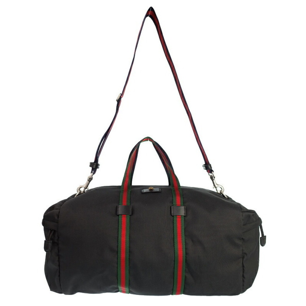 GUCCI Cat Head Techno Canvas Duffle Bag